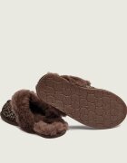 UGG De piele papuci de casă Scuffette Caspian | shearling