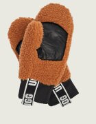UGG Mănuși fluff cu adaos de piele