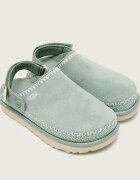 UGG Mule 2 în 1 W GOLDENSTAR MEADOW ACCENT CLOG | piele întoarsă