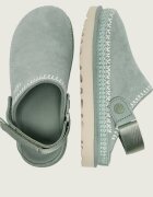UGG Mule 2 în 1 W GOLDENSTAR MEADOW ACCENT CLOG | piele întoarsă