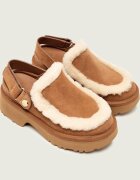 UGG Mules (încălțăminte) Esmee Clog | piele întoarsă | shearling cu adaos de lână