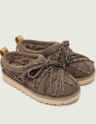 UGG Mules (încălțăminte) Tasman Lace | piele întoarsă (zamsz) | cu adaos de lână