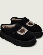 UGG Mules (încălțăminte) W Bea Mary Jane cu adaos de lână | piele întoarsă