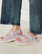 UGG Sandale W GoldenStar Glide | piele întoarsă