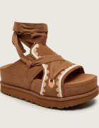 UGG Sandale W GOLDENSTAR HI ARTISTITCH | piele întoarsă