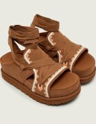 UGG Sandale W GOLDENSTAR HI ARTISTITCH | piele întoarsă