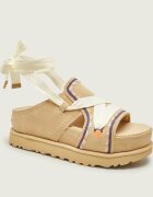 UGG Sandale W GOLDENSTAR HI ARTISTITCH | piele întoarsă