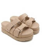 UGG Șlapi GOLDENSTAR HI SLIDE | piele întoarsă