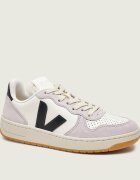 Veja Sneakers V-10 cu adaos de piele