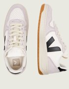 Veja Sneakers V-10 cu adaos de piele