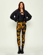 Versace Jeans Couture Colanți BAROCCO PORCELAIN | Skinny fit
