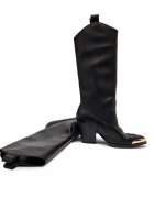 Versace Jeans Couture De piele cizme cu toc Fondo Camperos