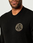 Versace Jeans Couture Pulover | Slim Fit cu adaos de lână și cașmir