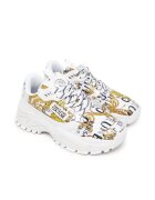 Versace Jeans Couture Sneakers cu adaos de piele