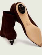 Weekend Max Mara Botine cu toc subțire Wkacapanna | piele întoarsă