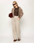 Weekend MaxMara De lână bluză Wkdpatto | Slim Fit cu adaos de mătase