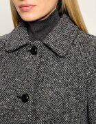 Weekend Max Mara De lână palton + șal Wkdlatino