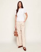 Weekend MaxMara De piele balerini Wkagel Mary Jane
