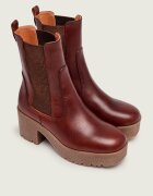 Weekend MaxMara De piele botine cu toc Wkamacro