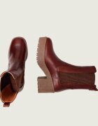 Weekend MaxMara De piele botine cu toc Wkamacro