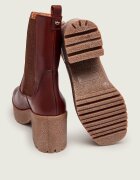 Weekend MaxMara De piele botine cu toc Wkamacro