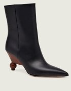 Weekend MaxMara De piele botine cu toc Wkarollio