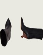 Weekend MaxMara De piele botine cu toc Wkarollio