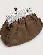 Weekend Max Mara De piele geantă pe umăr Cubico Pasticcino