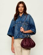 Weekend MaxMara De piele geantă pe umăr Milvanew Pasticcino