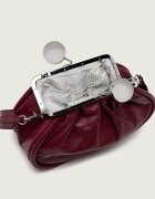 Weekend MaxMara De piele geantă pe umăr Milvanew Pasticcino