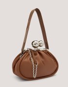 Weekend Max Mara De piele geantă pe umăr Milvanew Pasticcino