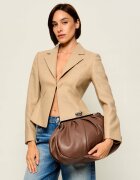 Weekend MaxMara De piele geantă pe umăr Pasticcino PROVINO