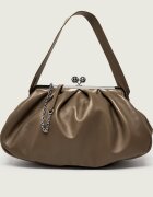 Weekend MaxMara De piele geantă pe umăr Provino Pasticcino