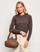 Weekend Max Mara De piele geantă pe umăr Wkaere Pasticcino