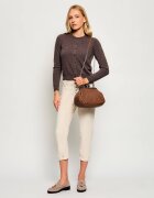 Weekend Max Mara De piele geantă pe umăr Wkaere Pasticcino