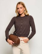 Weekend Max Mara De piele geantă pe umăr Wkaere Pasticcino