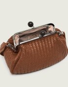Weekend Max Mara De piele geantă pe umăr Wkaere Pasticcino