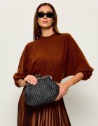 Weekend Max Mara De piele geantă pe umăr Wkaere Pasticcino