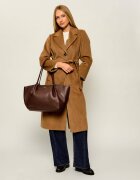 Weekend MaxMara De piele geantă shopper + borsetă Wkasatira