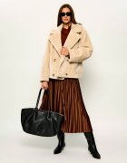 Weekend Max Mara De piele geantă shopper + borsetă Wkasatira