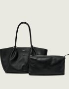 Weekend Max Mara De piele geantă shopper + borsetă Wkasatira