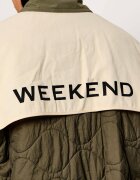 Weekend Max Mara Geacă cu două fețe Wkdsughero | regular fit cu adaos de lână