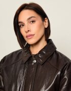 Weekend MaxMara Geacă de piele Wkdcalata| shearling | Loose fit cu adaos de lână