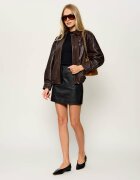 Weekend Max Mara Geacă de piele Wkdcose | Loose fit