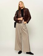 Weekend MaxMara Geacă de piele Wkdfelino | Relaxed fit