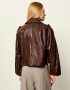 Weekend MaxMara Geacă de piele Wkdfelino | Relaxed fit