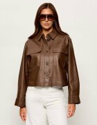 Weekend Max Mara Geacă de piele Wkdpiovra | Cropped Fit