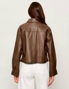 Weekend Max Mara Geacă de piele Wkdpiovra | Cropped Fit