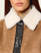 Weekend MaxMara Geacă Gessati | Cropped Fit | shearling
