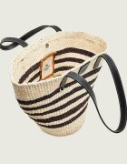 Weekend MaxMara Geantă de plajă WKAGENNAIO cu adaos de piele